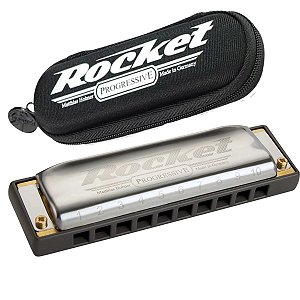 Gaita Hohner Rocket em Dó C com Estojo Daitônica Original