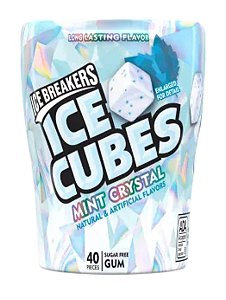 ICE BREAKERS ICE CUBES Mint Crystal Sugar Free Gum