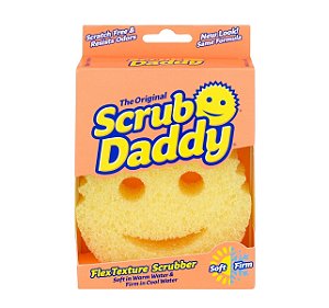 Scrub Daddy Scratch-Free Dish Sponge, Yellow