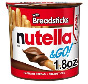 Nutella & GO! Hazelnut And Cocoa Spread With Breadsticks, Snack Cup