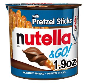 Nutella & GO! Hazelnut and Cocoa Spread with Pretzel Sticks, Snack Cup
