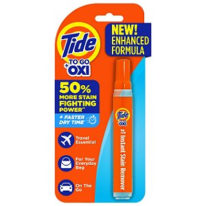 Tide To Go Instant Laundry Stain Remover Pen and Spot Cleaner, Travel and Pocket Size Stain Stick