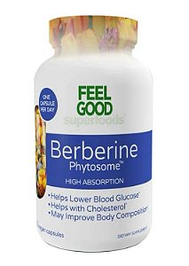 Feel Good Superfoods Berberine Phytosome High Absorption, 120 Vegan Capsules Comprar