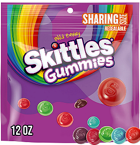 Skittles Gummies Wild Berry Gummy Candy