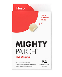 Hero Cosmetics Mighty Patch Original, Nighttime Hydrocolloid Acne Pimple Patch