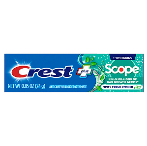Crest Plus Scope Complete Whitening Toothpaste