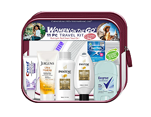 Convenience Kits International, Women's Deluxe 11 PC Travel Kit