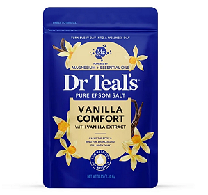 Dr Teal's Epsom Salt Magnesium Soak, Vanilla Comfort