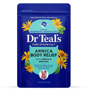 Dr Teal's Arnica Body Relief Epsom Salt Soak with Menthol