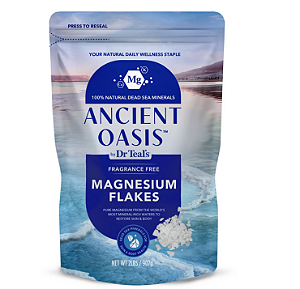 Dr Teals Ancient Oasis Fragrance Free Magnesium Flakes