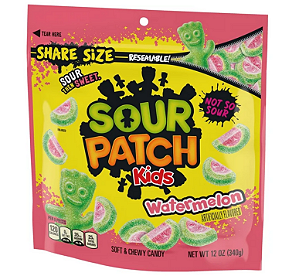 SOUR PATCH KIDS Watermelon Soft & Chewy Gummy Candy