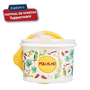 TUPPER CAIXA POLVILHO FLORAL  500G