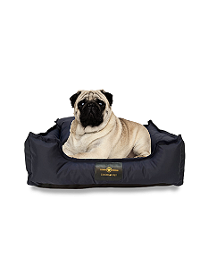 Cama Pet Cachorro & Gato- Impermeável- Nylon- G- Marinho