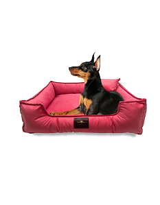 Cama Pet Cachorro & Gato- Suede- Veludo- P- Rosa
