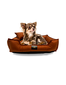Cama Pet Cachorro & Gato- Suede- Veludo- P- Cobre