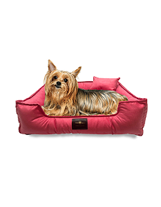 Cama Pet Cachorro & Gato- Suede- Veludo- M- Rosa