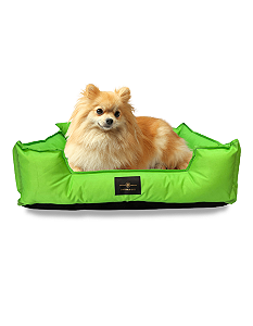 Cama Pet- M- Impermeável- Nylon- Verde Limão- Tradicional