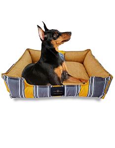 Caminha Pet Cachorro & Gato- P- Impermeável- Acquablock- Amarelo