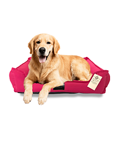Cama Pet- XG- 100% Algodão- Brim- Pink- Tradicional
