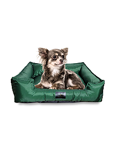 Cama Pet- P- Impermeável- Nylon- Verde Musgo- Tradicional