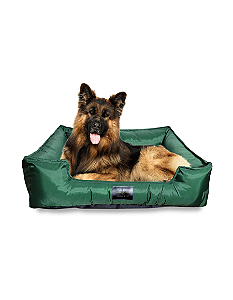 Cama Pet- XG- Impermeável- Nylon- Verde Musgo- Tradicional