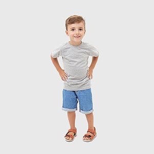 GUARDIÃO CO- CAMISETA T-SHIRT INFÂNTIL- TAMANHO 14- 100% ALGODÃO 30.1- CINZA