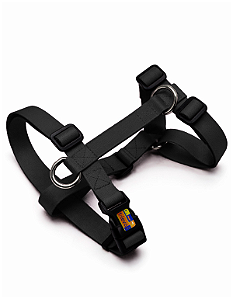 Peitoral H Para Cachorro Feito de Poliéster Ecológico Durável e Confortável T-Levo Pet