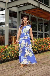 Vestido Ester Floral Malha Fluit