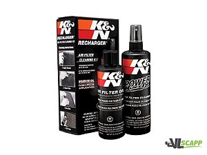 Kit Limpeza + Lubrificação Filtro Ar K&n Kn  99-5050