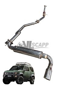 ESCAPE COMPLETO EM INOX 304 PARA JIMNY 1.3