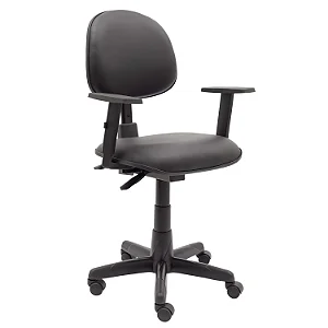 Cadeira Giratória Executiva Baixa Lisa Back System Ergonômica (NR-17) - 31006 - Casa das Cadeiras Goiânia