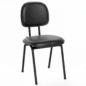 Cadeira Fixa Secretária 4 pés - 31102 - Casa das Cadeiras Goiânia