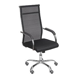Cadeira Giratória Presidente Telada - 31019 - Casa das Cadeiras Goiânia
