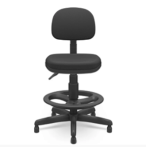 Cadeira Caixa Alta Secretária Giratória Base PLXM - 32749 - Casa das Cadeiras Goiânia