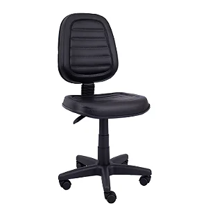 Cadeira Giratória Executiva Alta Diretorzinho Sem Braços - 32888 - Casa das Cadeiras Goiânia