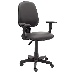 Cadeira Giratória Executiva Alta Diretorzinha Lisa Com Braços Reguláveis - 33988 - Casa das Cadeiras Goiânia