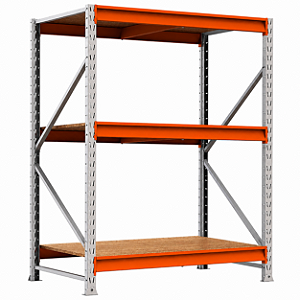 Porta Pallet Inicial 3 Bandejas / 3 Níveis (2,00×1,80×0,80) - 74239 - Casa das Cadeiras Goiânia