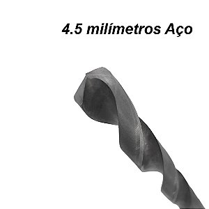 Broca Aço Rápido 4.5 milímetros