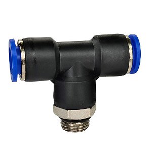 Conexão União T 10 mm Rosca 1/4" * 9235