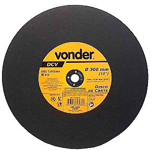 Disco de Corte Profissional 12 x 5/8 Pol. 2 telas* 14176