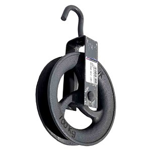 Roldana Polida Para Poço Ferro 12 cm 100kgf 5257
