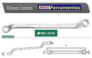 Chave Fixa 14 x 15mm Belzer 301007B * 2278