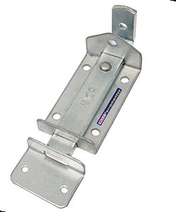 Fecho Chato Porta Cadeado N1  81mm Zincado * 12861