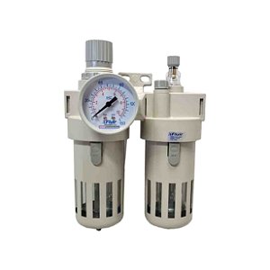Filtro De Ar e Óleo C/ Regulador 1/2 Fluir 1 Saida Torneira - Para Compressores * 8840