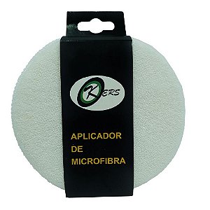 Aplicador de Cera Microfibra Branco Kers * 433