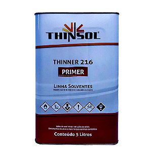 Thinner 216 - 5 L Solvente Primer * 5262