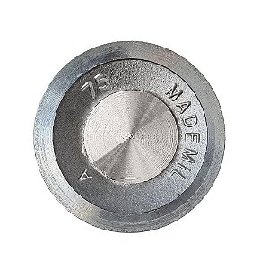 Polia de Alumínio A 2 Canais 75 milímetros ( 3" )*3688