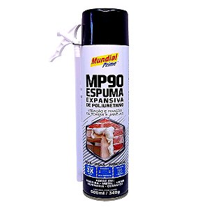 Espuma Expansiva Poliuretano 500ml / 340g Mundial Prime * 13348