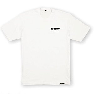 Camiseta Overffield "Just Be Yourself" Branca