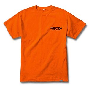 Camiseta Overffield "Just Be Yourself" Laranja